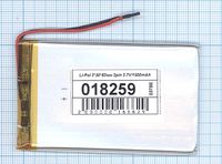 ����������� Li-Pol (�������) 3*50*83�� 2pin 3.7V/1500mAh