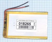 ����������� Li-Pol (�������) 2*55*85�� 2pin 3.7V/1500mAh