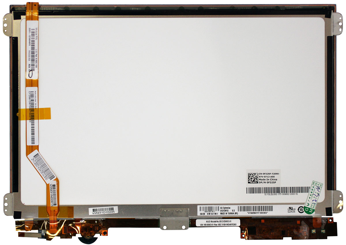 Модуль (матрица + тачскрин) Dell XT2 B121EW10 v.0 черный