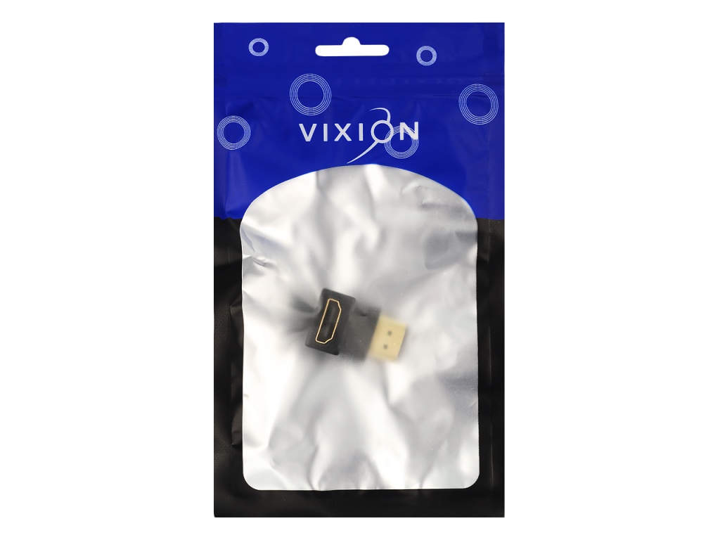 Переходник VIXION AD39 HDMI (M) - HDMI (F) (черный)