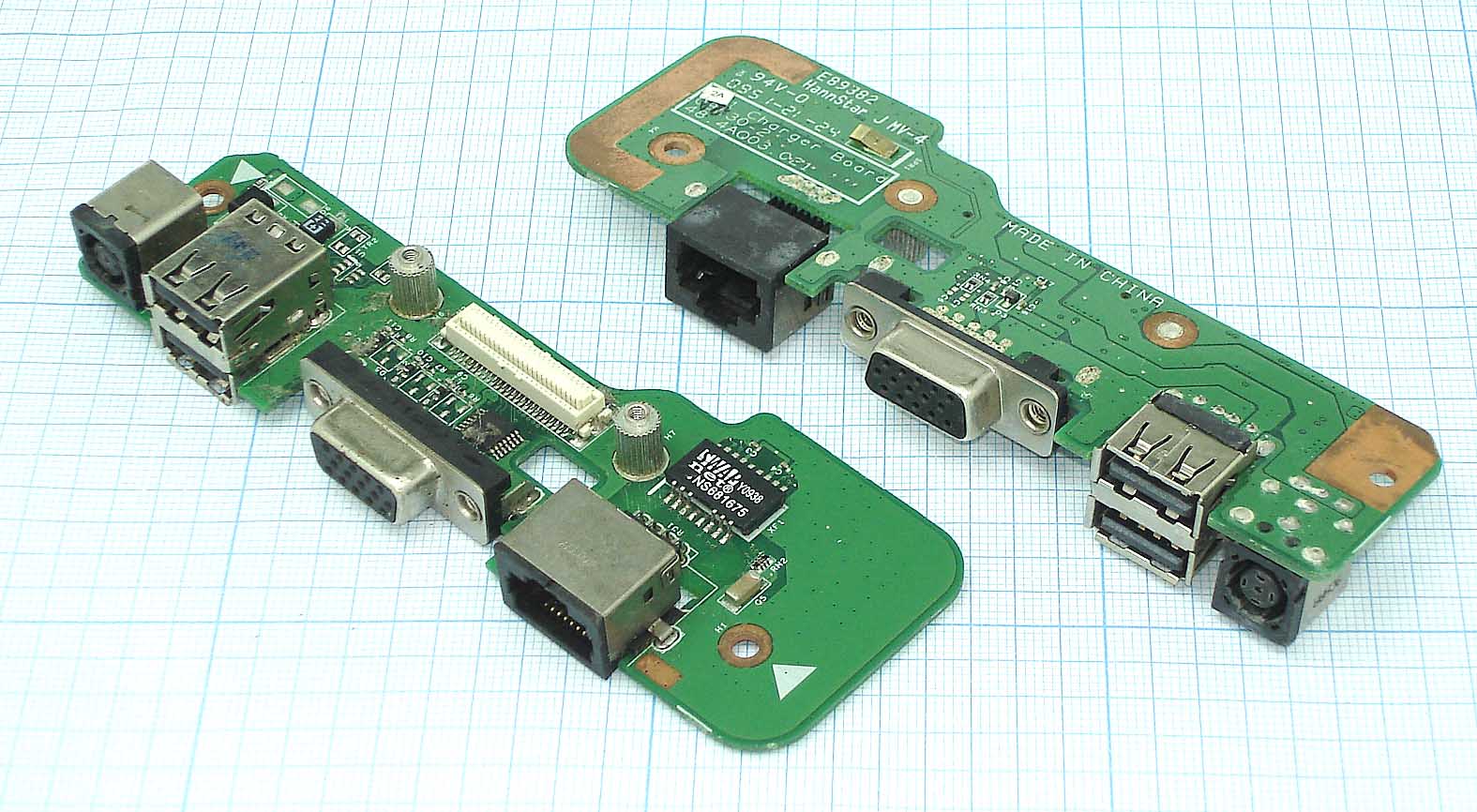 Плата питания для ноутбука HY-DE033 Dell Inspiron 1545 с USB VGA и LAN разъемами