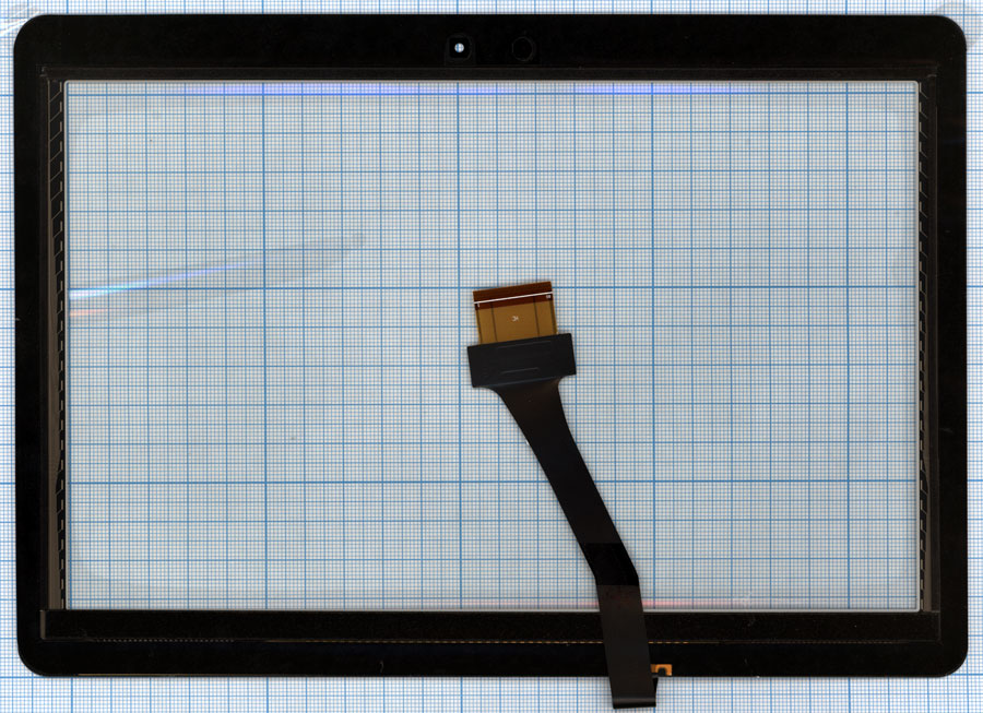 Сенсорное стекло (тачскрин) Samsung Galaxy Note 10.1" N8000 / P5100 / P5110 белое