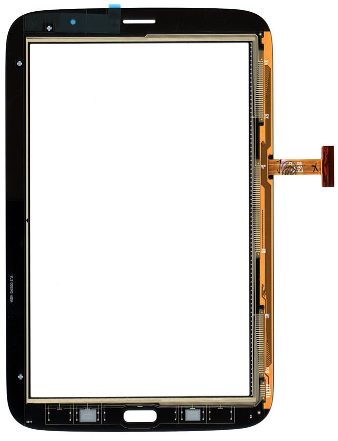Сенсорное стекло (тачскрин) Samsung Galaxy Note 8.0 GT-N5100 GT-N5110 коричневое