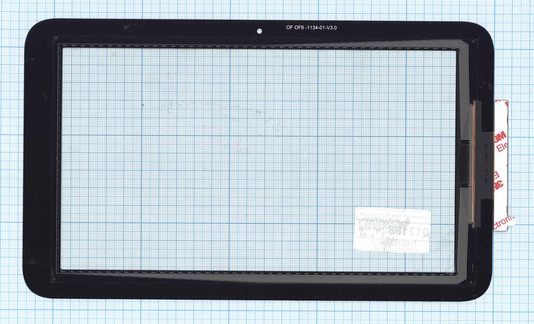 Сенсорное стекло (тачскрин) HP Pro Slate 10 черное