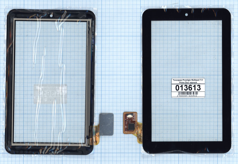 Сенсорное стекло (тачскрин) Prestigio Multipad 7.0 Prime Duo PMP5770D черный
