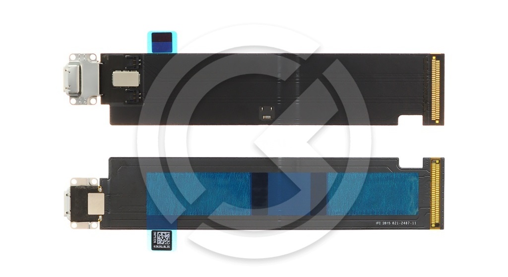 Шлейф для iPad Pro 12.9' + разъем зарядки (белый)