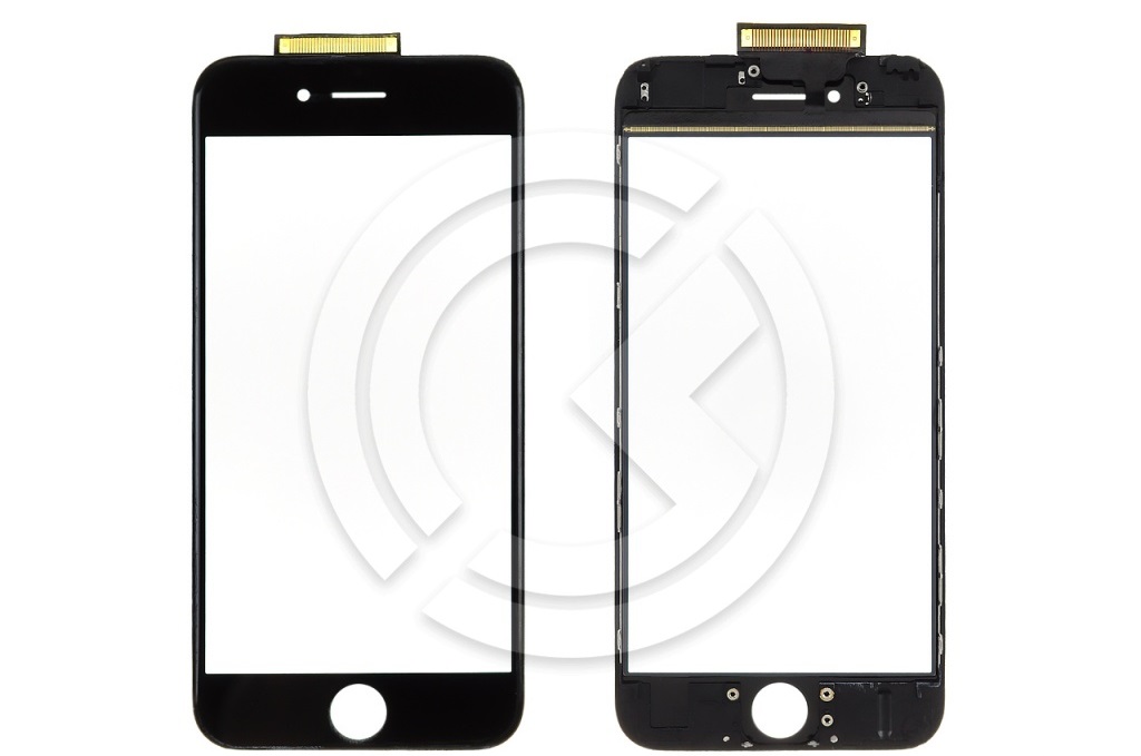 Тачскрин для iPhone 6S в рамке + OCA (черный)