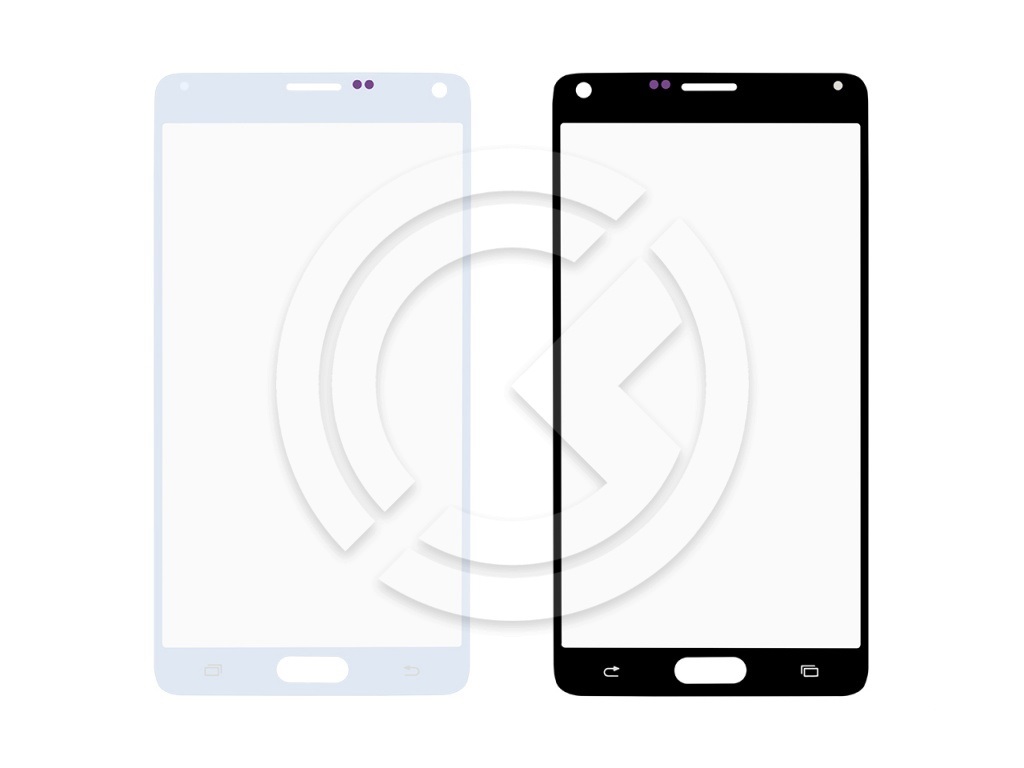 Стекло для Samsung N910 Galaxy Note 4 (белый)