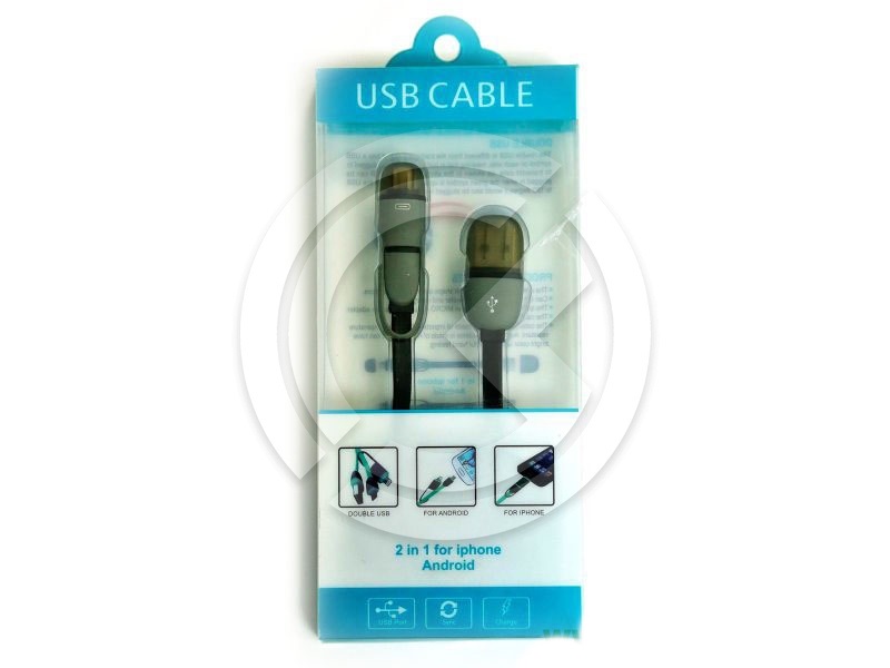 ������ USB (2�1) (lightning+micro-USB) � ������������