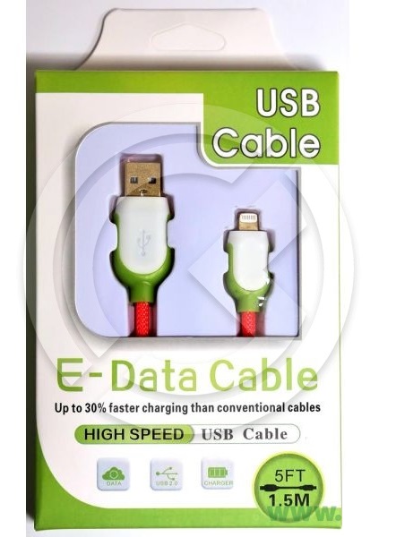 ������ USB ��� iPhone 5/6/7 Lightning (KS-U505/ES-S02) (IOS10) � ������������