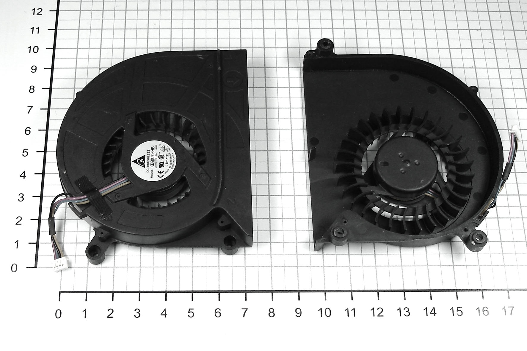 Вентилятор (кулер) для ноутбука ASUS K40/K40AB/K40AF/K40IN/K50I/K50IJ, 4-pin, 5V 0.4A