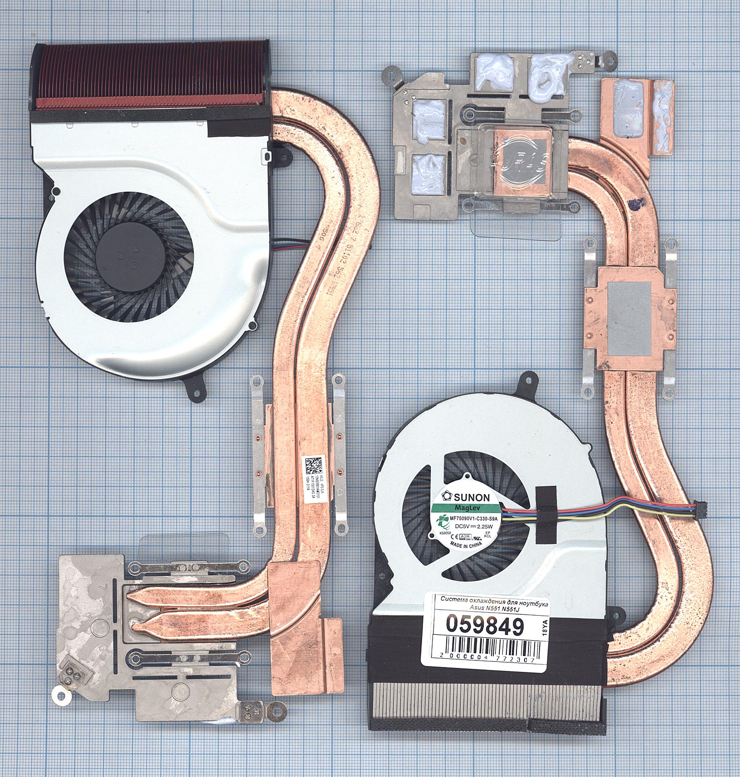 ������� ���������� ��� �������� Asus N551 N551J