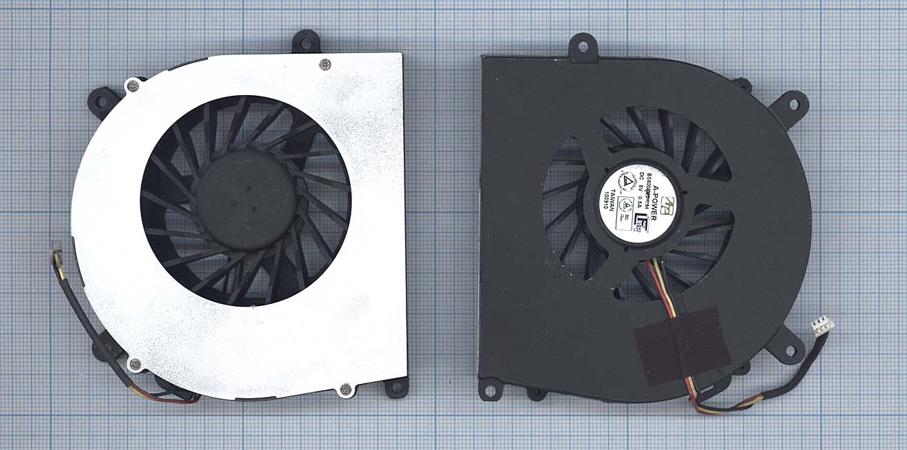 Вентилятор (кулер) для ноутбука Clevo P150 P170 P370 P570 GPU