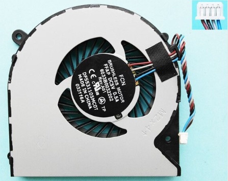 Вентилятор (кулер) для ноутбука Fujitsu Lifebook A514 A544 A556 AH544 AH564