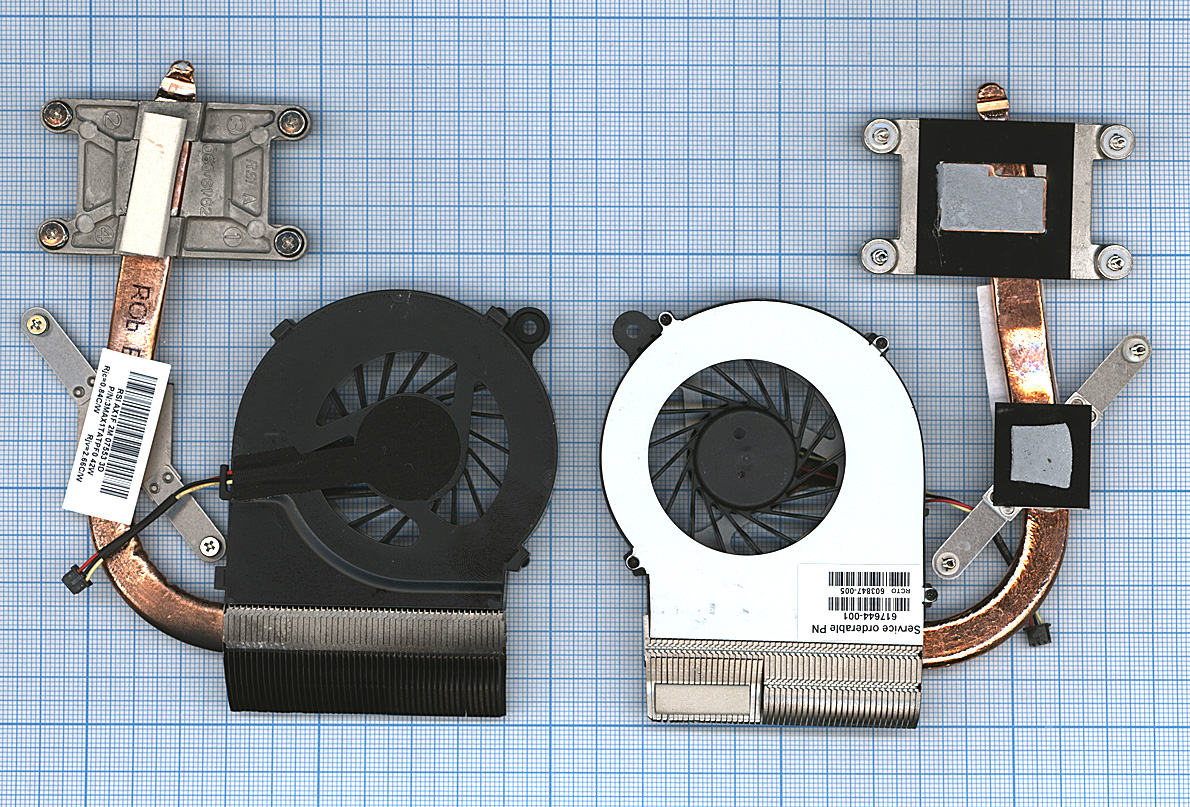 ������� ���������� � ����� HP CQ42 G42 CQ62 G62 CQ56 G56 (Integrated graphics ,Heatsink,4Pin)