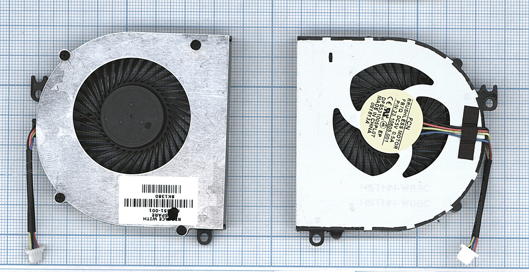 Вентилятор (кулер) для ноутбука HP ProBook 4440s 4540s 4740s 4745s VER-2