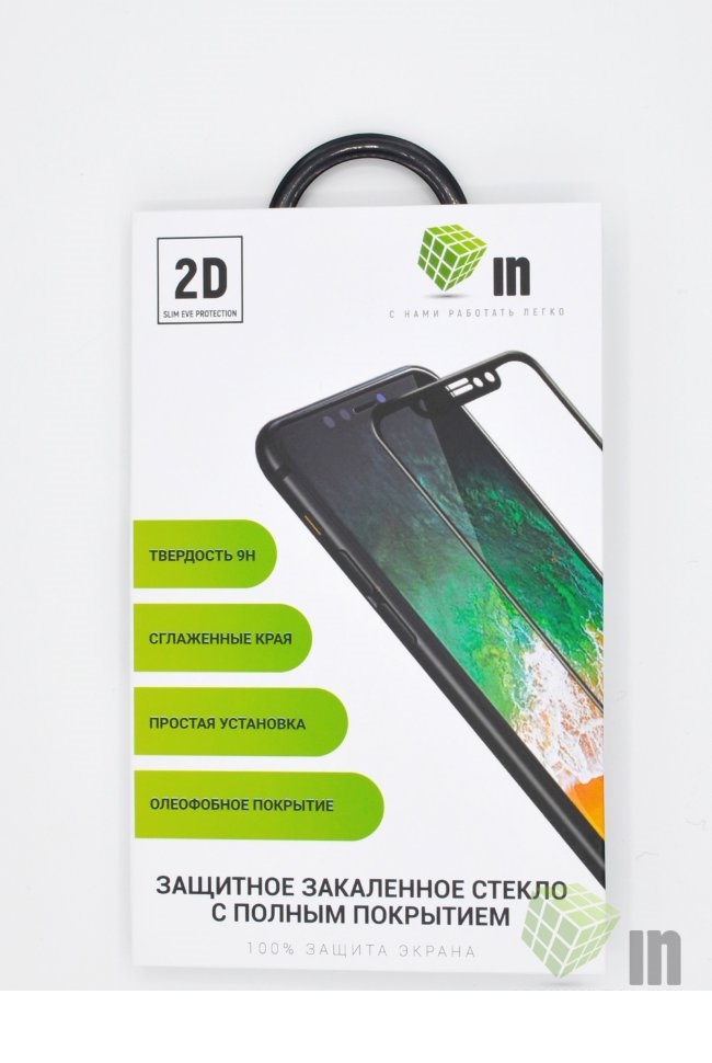 2D противоударное стекло INNOVATION (белый) Xiaomi Mi 6 полностью клей