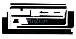Наклейки фиксации тачскрина iPad 2 3G/ CDMA/ WiFi