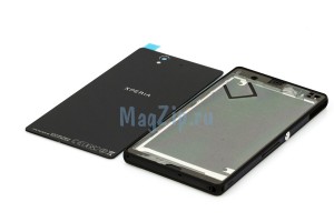 Корпус для Sony Xperia Z (черный) ориг
