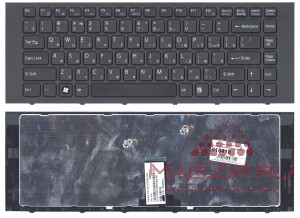 Клавиатура для ноутбука Sony Vaio VPC-EG черная