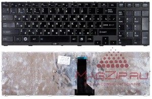 Клавиатура для ноутбука Toshiba Tecra R850 черная