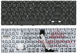 Клавиатура для ноутбука ACER Aspire V5 V5-571 M5-581T черная