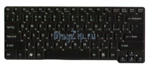 Клавиатура для ноутбука Sony VGN-СW, Русская черная