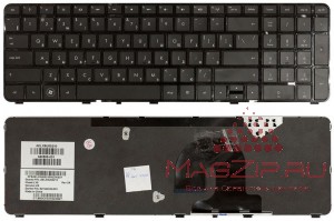 Клавиатура для ноутбука HP Pavilion DV7-4000, Русская, Черная с рамкой
