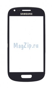 Стекло для Samsung i8190 (синий)