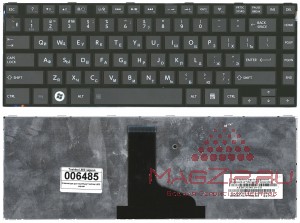 Клавиатура для ноутбука Toshiba L800 L830 черная