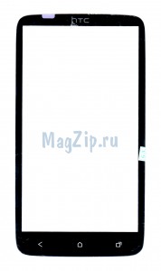 Стекло для HTC One X (G23) (черный)