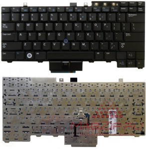 Клавиатура для ноутбука Dell Latitude E5400 E6400 E6410 черная с указателем