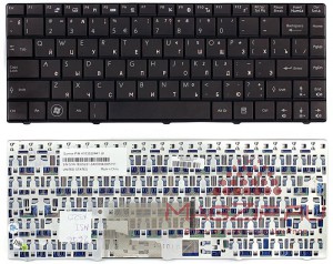 Клавиатура для ноутбука MSI X-Slim X300/X320/X340 RU Черная