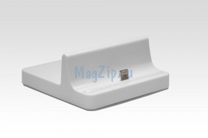 Док-станция для iPad 4, iPad Mini, iPhone 5 с разъемом Lightning для подключения к USB порту. White