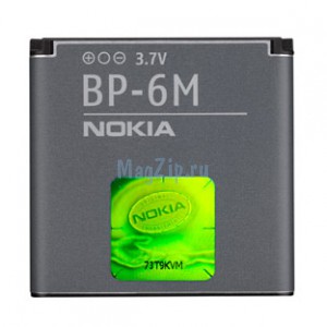 ����������� Nokia BP-6M 3250/6151/6233/6280/6288/9300/9300i/N73/N93 1000 mAh (HC)