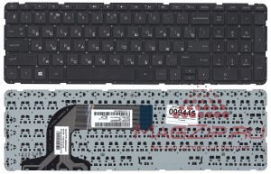 Клавиатура для ноутбука HP Pavilion 17-e p/n: 725365-251 черная без рамки
