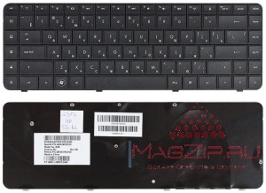 Клавиатура для ноутбука HP Compaq CQ62, G62 Черная