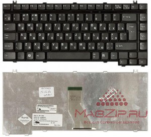 Клавиатура для ноутбука Toshiba Satellite A10 A15 A20 A25 A30 A40 A50 A55 A70 A75 A80 A100 черная