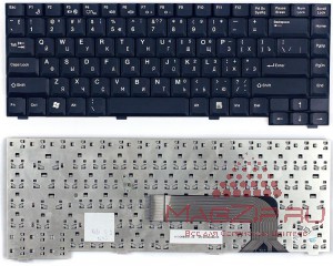 Клавиатура для ноутбука Fujitsu Siemens Amilo Li1818 Li1820 черная