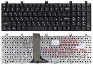 Клавиатура для ноутбука MSI VX600 EX600 VR600 MS-1683 MS-1682 CR500 CR600 CR700 CX500 русская