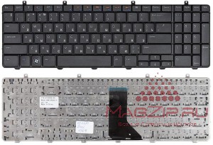Клавиатура для ноутбука Dell Inspiron 1564 черная