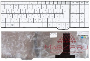 Клавиатура для ноутбука Fujitsu-Siemens Amilo Xa3530 Pi3625 Li3910 Xi3650 белая