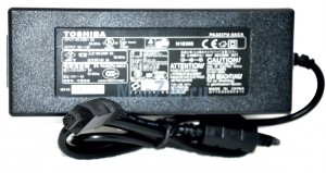Блок питания (зарядка) для ноутбука TOSHIBA 15V 8A (трапецивидный разъем) (Сетевая)