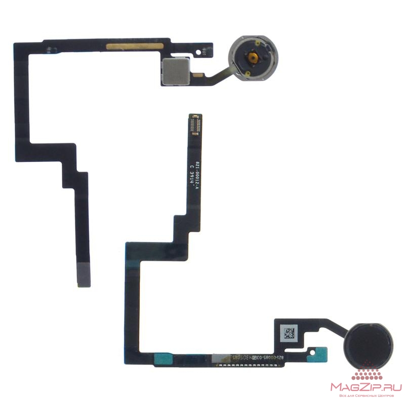 Шлейф для iPad Mini 3 + кнопка 'Home'(черный)