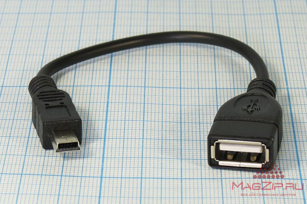 OTG-������ Mini usb-USB ��� ����������� ������� USB-���������