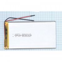 ����������� Li-Pol (�������) 3.7V 3500mAh (116x58x3mm) Li-Pol 2 pin