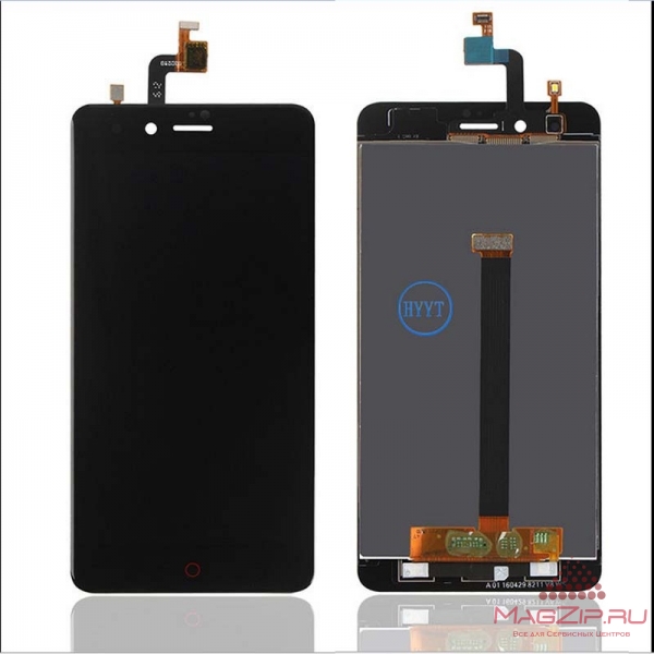 Дисплей для ZTE Nubia Z11 mini (5') + тачскрин (черный)