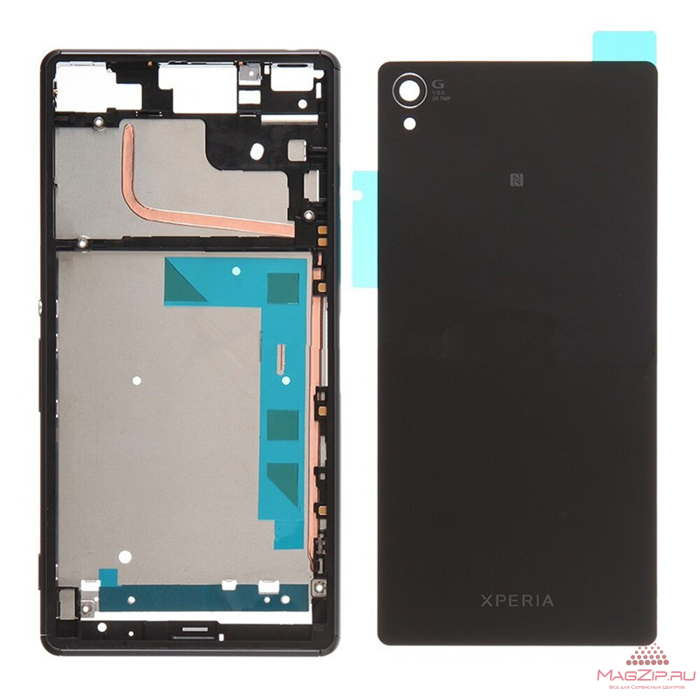 Корпус для Sony Xperia Z3 (черный)