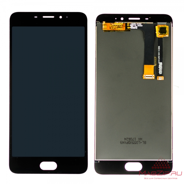 Дисплей для Meizu M3E (A680H) + тачскрин (черный)