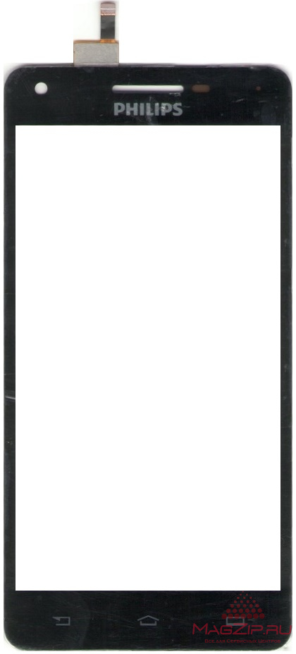 Тачскрин для Philips V377 (черный)